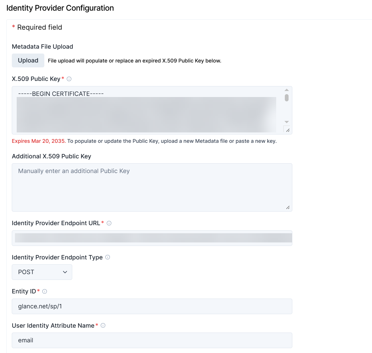 Configure